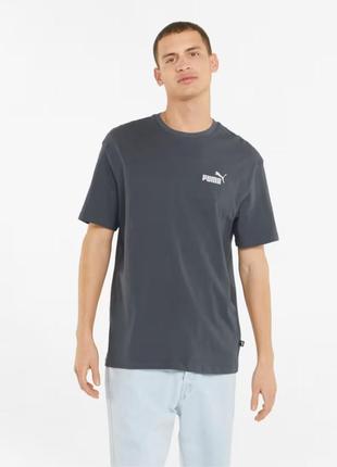 Коттоновая мужская футболка puma оригинал2 фото