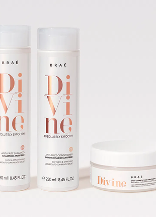 Домашній догляд набір  braé divine anti frizz1 фото