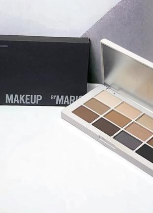 Новинка роскошная палитра матовых теней makeup by mario master mattes eyeshadow palette