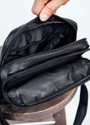 Чоловіча шкіряна сумка сумочка зі шкіри3 фото