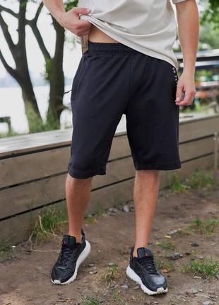 Мужские спорт шорты с карманами прямой свободный крой3 фото