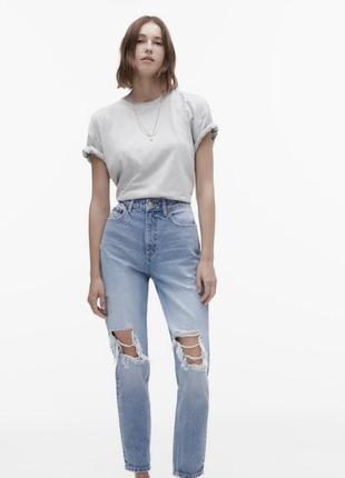 Zara джинси mom