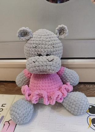 Аміґурумі бегемот