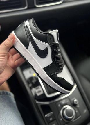 👟кросівки жіночі nike air jordan 1 low black & soldier👟