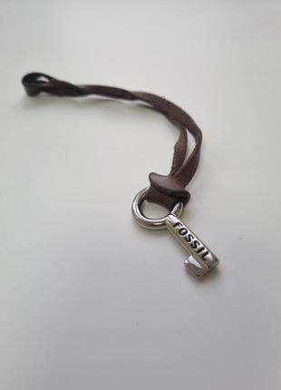 Fossil брелок ключик