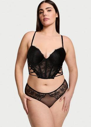Шикарный кружевной комплект белья victoria's secret