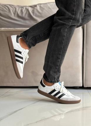 Adidas originals samba og white black
