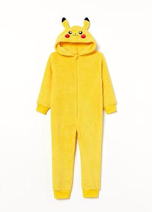 Кігурумі карнавальний костюм покемона пікачу на 7-8 років зріст 122-128 см