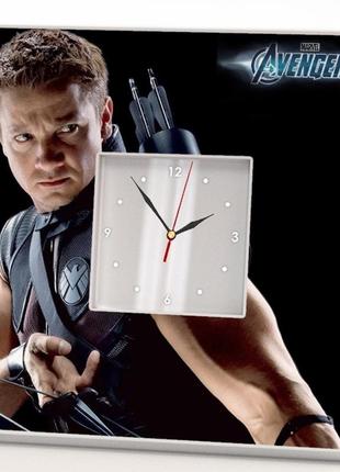 Годинник «месники. avengers» для фанатів марвел, прикраса інтер'єру в спальню, дитячу кімнату