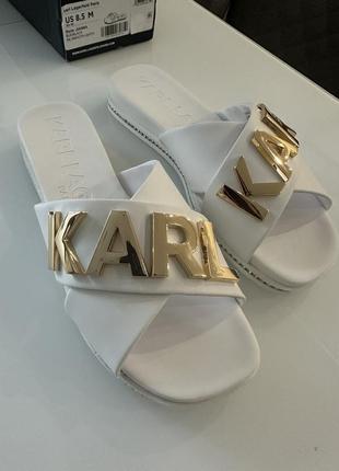 Шлепанцы karl lagerfeld, босоножки