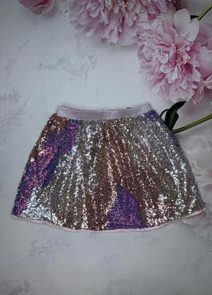 Юбка пайетки