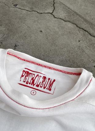 Y2k 00s japanese «petroleum» ivory long sleeve shirt vintage6 фото