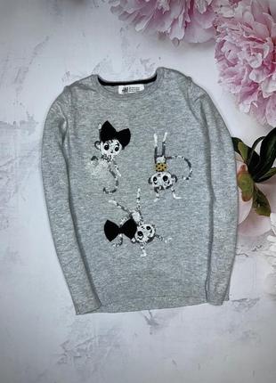 Джемпер с обезьянками