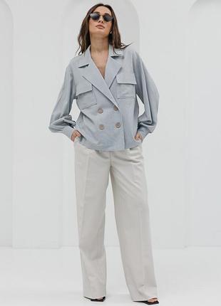 Акція лляний жакет піджак