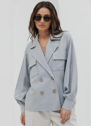 Акція лляний жакет піджак