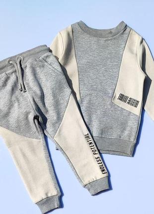 Теплый костюм 86-92; 92-98 см