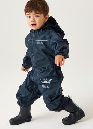 Влагостойкий комбинезон дождевик грязепруф regatta 6-12 мес (74-80см)