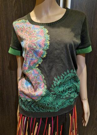 Яскрава блуза испанського бренду desigual!