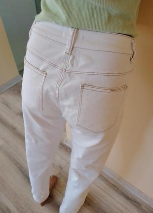 Белые джинсы cache cache топ в подарок4 фото