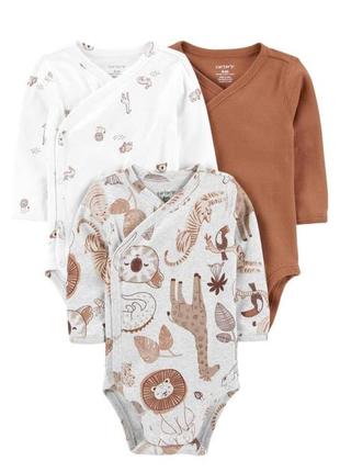 Боди carter's комплект из 3 шт