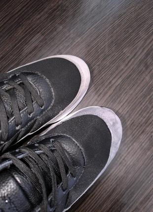 Оценка черные кроссовки кеды мокасины слипоны shark 38 р 23-23, 5см adidas вьетнам6 фото