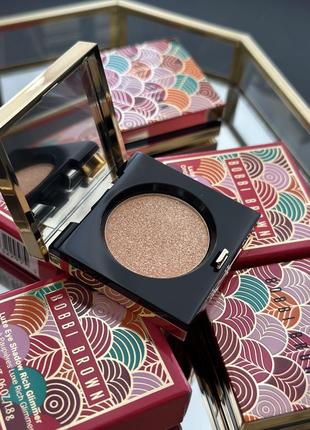 Тени для век bobbi brown luxe eye shadowton glimmer.