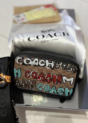 Сумка через плече coach  унісекс