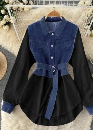 Джинсовое платье рубашка туречки 🇹🇷