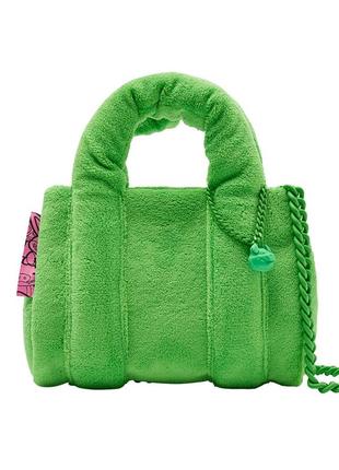 Плюшева лімітована сумка від bershka