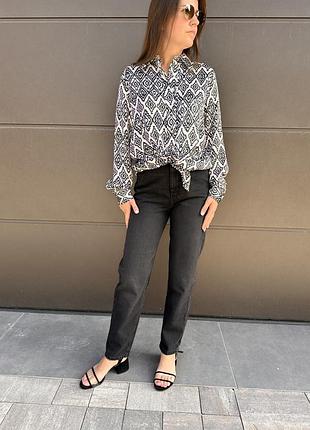 Джинси мом zara