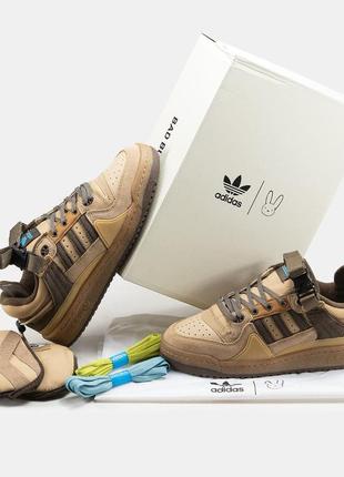 Мужские кроссовки adidas forum x bad banny1 фото