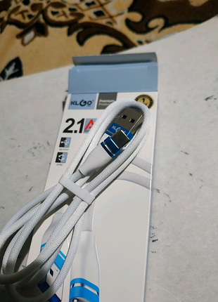 Кабель klgo s-302 type c+usb.новый. 3