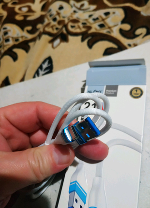Кабель klgo s-302 type c+usb.новый. 4