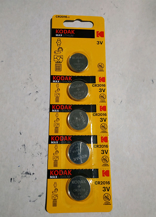 Kodak max cr2016 lithium.нові.