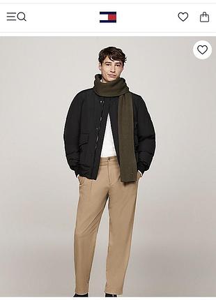 Шарф шоколадного цвета унисекс