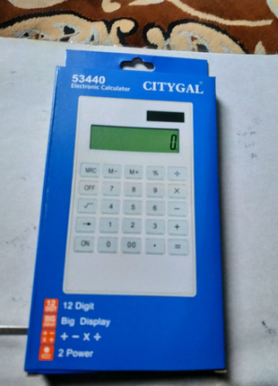 Калькулятор електронної citygal 53440 новий.