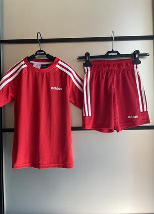 Комплект adidas оригинал 7-8 лет , рост 1281 фото