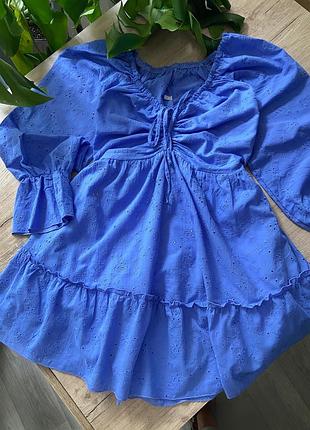 Новое платье из прошвы от украинского бренда