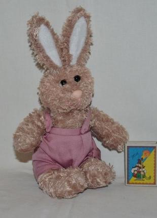 Очень красивый нежный зайчик зайчик для плюшевых деток под винтаж