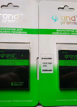 Батарея на телефон samsung g530/j500/j320 -2600mah.нові.