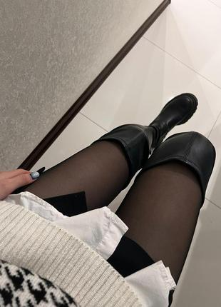Сапоги женские, высокие сапоги stradivarius
