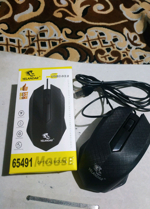Мишка оптична ігрова yelandar. нова.
