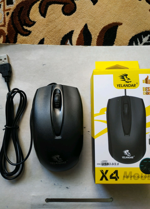 Мишка оптична yelander x4 нова.