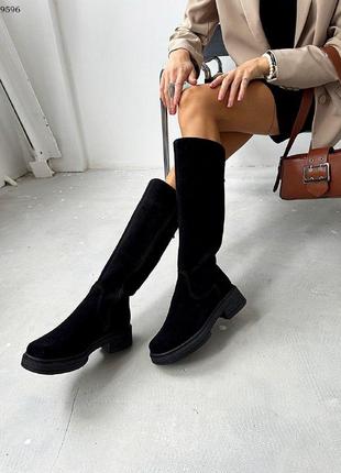 Стильные классические женские сапоги деми/зима в наличии и под отшив 💛💙🏆