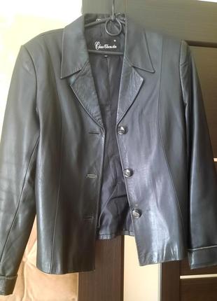 Піджак жінок шкіра