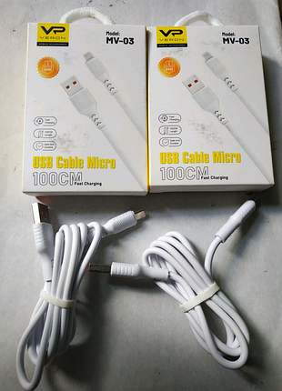 Кабель veron mobile mv-03 2,4 a 1m. новий.