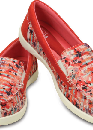 Crocs крокс лоферы walu casuals