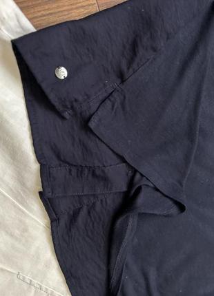 Блуза сорочка темно-синя s. oliver6 фото