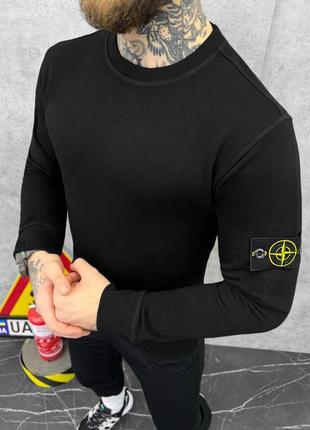 Свитшот stone island black