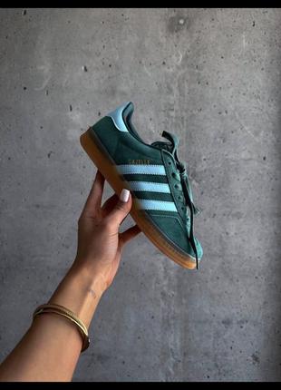 adidas gazelle indoor collegiate green blue 2550 163610643